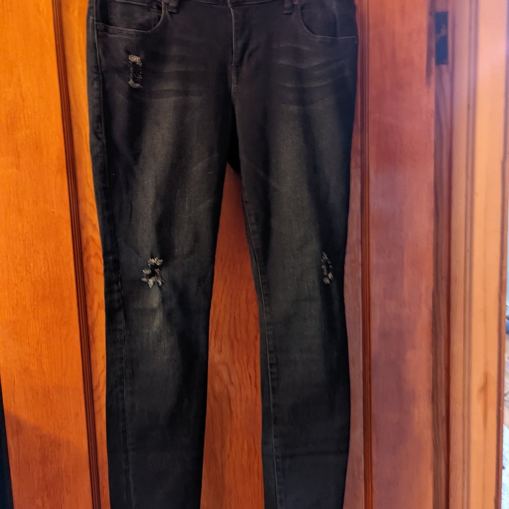 CAbi Dark Blue Skinny Jeans - Excellent Condition